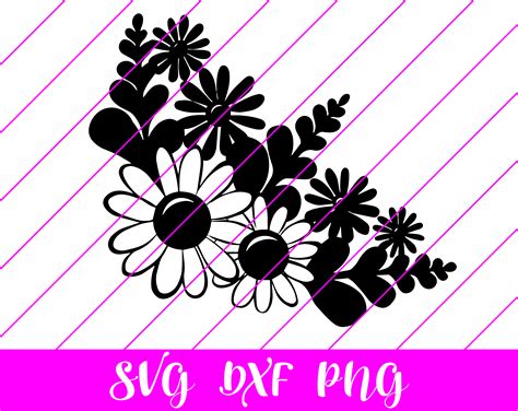 Download 771+ Free Flower SVG Files for Silhouette Creativefabrica